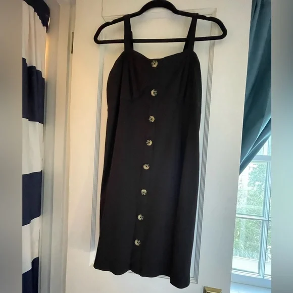 black silk midi dress Plus Size Box Pleat Jumper Khaki / 14.5 Plus main image 1